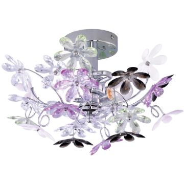 Trio FLOWER R20012017 lampa sufitowa 2x40w/e14   ip20