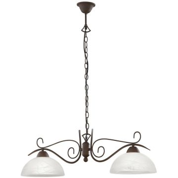 Trio COUNTRY R3432-24 żyrandol 2x75w/e27   ip20