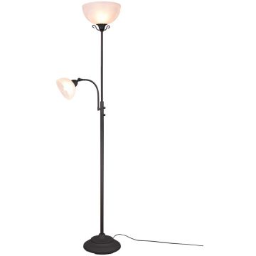 Trio COUNTRY R46322024 lampa podłogowa 1x100w/e27+1xe14   ip20