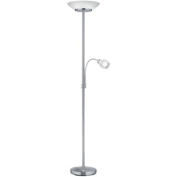 Trio GERRY R40063107 lampa podłogowa 2x46w/e27+e14   ip20