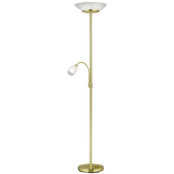 Trio GERRY R40063108 lampa podłogowa 2x46w/e27+e14   ip20