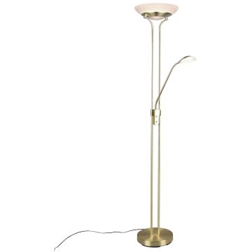 Trio ORSON R40073508 lampa podłogowa 2x31.5w/led 2700lm+450lm 3000k ip20