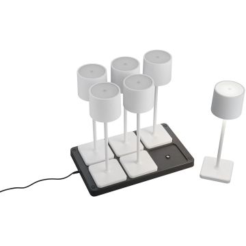 Trio FERNANDEZ R54096631 lampka stołowa 6x1w/led 130lm 2700+4000+6000k ip20