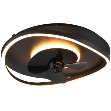 Trio SORTLAND R67393132 wentylator 1x36w/led 3600lm 2700-6500k ip20