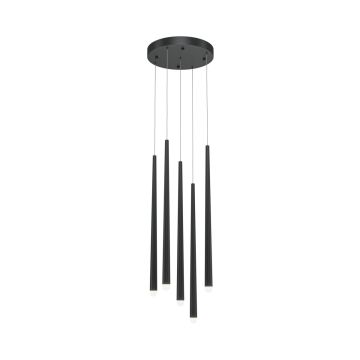 Maytoni Cascade MOD132PL-L30BK lampa wisząca 1x31W/LED IP20