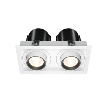 Maytoni Hidden DL095-02-10W3K-W downlight wpuszczany 1x20W/LED 3000K IP20