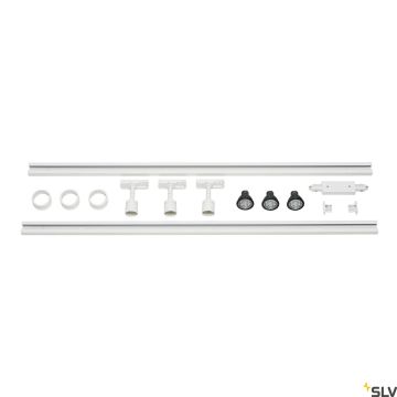 SLV 1F TRACK SET 143191 kompletny zestaw szynowy 3x12.9W/GU10 IP20
