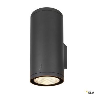 SLV ENOLA ROUND UP/DOWN L 1003441 kinkiet 2x55W/LED 5400 / 6000lm 3000/4000K 38º IP65