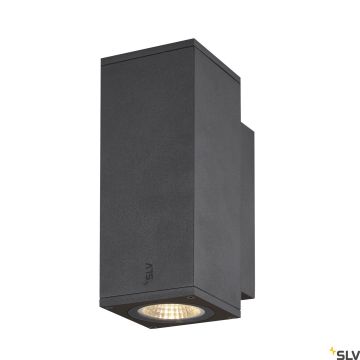 SLV ENOLA SQUARE UP/DOWN S 1003418 kinkiet 2x7.8W/LED 620 / 700lm 3000/4000K 30º IP65