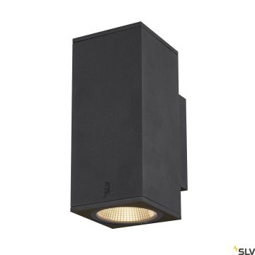 SLV ENOLA SQUARE UP/DOWN M 1003419 kinkiet 2x20W/LED 1660 / 1900lm 3000/4000K 38º IP65