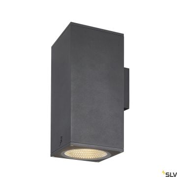 SLV ENOLA SQUARE UP/DOWN L 1003438 kinkiet 2x55W/LED 5400 / 6000lm 3000/4000K 38º IP65