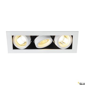 SLV KADUX 3 115531 oprawa wpuszczana 3x50W/GU10 IP20