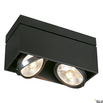 SLV KARDAMOD 117110 oprawa natynkowa 2x75W/GU10/ES111 IP20