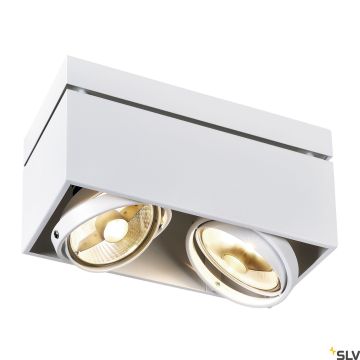 SLV KARDAMOD 117111 oprawa natynkowa 2x75W/GU10/ES111 IP20