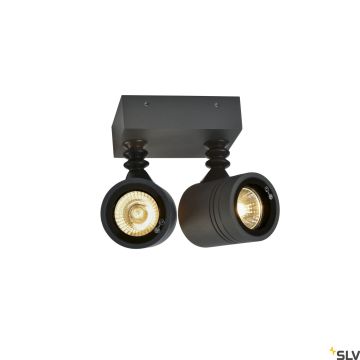 SLV MYRA WALL 233095 spot 2x50W/GU10 IP55