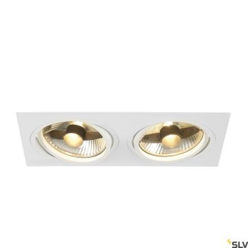 SLV NEW TRIA 2 113841 oprawa wpuszczana 2x75W/GU10/ES111 IP20