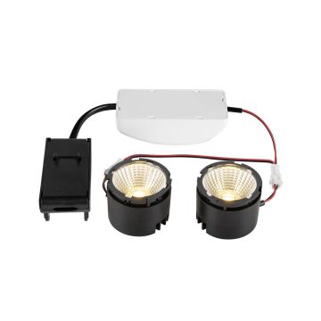 SLV NEW TRIA® 1008006 downlight wpuszczany 2x13.6W/LED 1280lm 3000K IP20