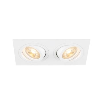SLV NEW TRIA® 1008509 downlight wpuszczany 2x10W/GU10 IP20