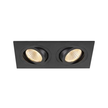 SLV NEW TRIA® 1008512 downlight wpuszczany 2x14W/LED 1220lm 2700K IP20
