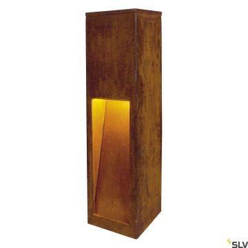 SLV RUSTY SLOT 50 229410 lampa stojąca 1x11W/E27 IP44