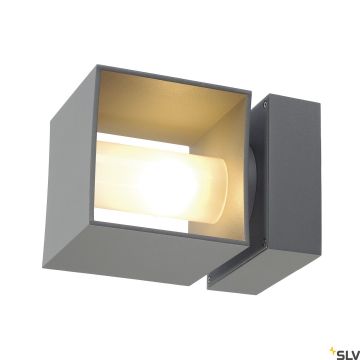 SLV SQUARE TURN 1000335 kinkiet 1x42W/G9 IP44