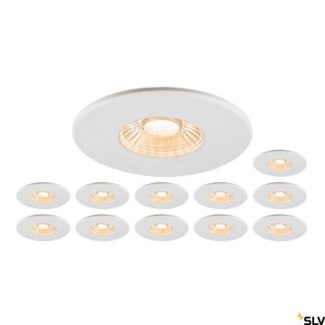 SLV UNIVERSAL DOWNLIGHT 1007272 downlight wpuszczany 1x8W/LED 2700K|3000K|4000K|6500K IP20|IP65