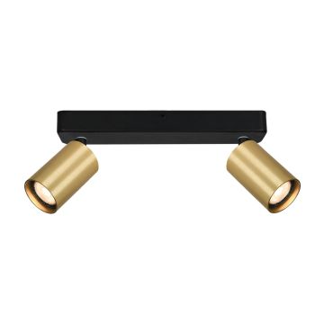 Italux Nesto SPL-23436-2-BK-GD spot 2x10W/GU10 IP20