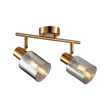 Italux Santia SPL-65342-2-BRO-SG spot 2x40W/E14 IP20