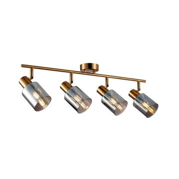 Italux Santia SPL-65342-4-BRO-SG spot 4x40W/E14 IP20