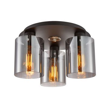 Italux Sardo SPL-5581-3SC-BK-SG plafon sufitowy 3x40W/E27 IP20