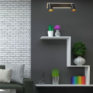 Light Prestige Parma LP-0612/2WS BK spot 2x50W/GU10 3000|4000|6000 IP20