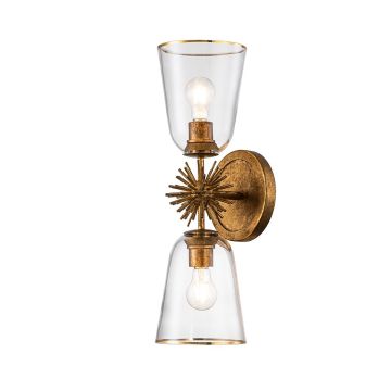 Elstead Lighting Staring STARING-2WB-DG-CLEAR kinkiet 2x40W/E27 IP20