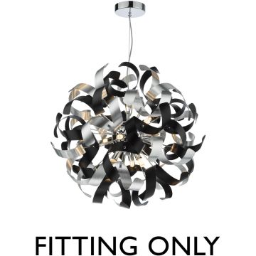 Dar Lighting Swash SWA1350-SP zawiesie 9x40w/g9   