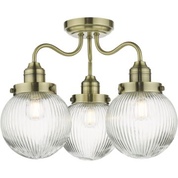 Dar Lighting Tamara TAM5375-IP44 lampa sufitowa 3x40w/e14   ip44