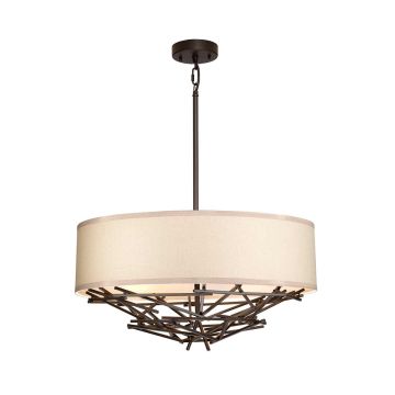 Elstead Lighting Taiko TAIKO-4P lampa wisząca 4x60W/E27  