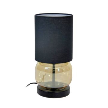 Italux Dorme TB-63748-BL-AMB lampka stołowa 1x40W/E27 IP20