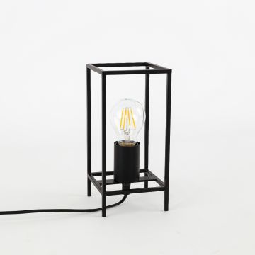 Italux Melando TB-3343-1S-BK lampka stołowa 1x40W/E27 IP20