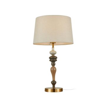 Italux Moren TB-84678-AB lampka stołowa 1x60W/E27 IP20