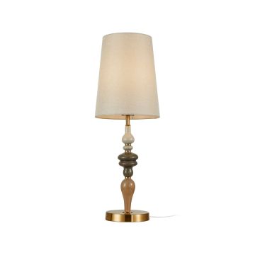 Italux Moren TB-84678A-AB lampka stołowa 1x60W/E27 IP20