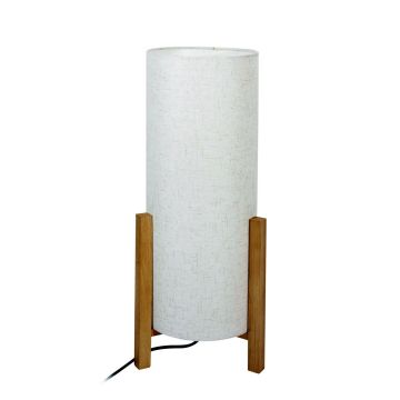 Italux Ones TB-85930-L-WH-WO lampka stołowa 1x25W/E27 IP20