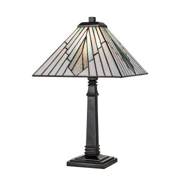 Elstead Lighting Alderley TF-ALDERLEY-TL-L lampka stołowa 1x60W/E27 IP20