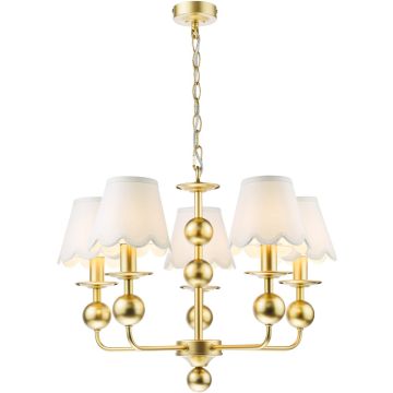 Dar Lighting Tilda TIL0535 żyrandol 5x40w/e14   