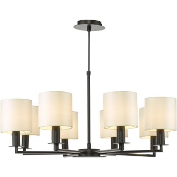 Dar Lighting Tyler TYL0822-LYR2615 żyrandol 8x40w/E14   