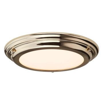 Elstead Lighting WELLAND BATH/WELL/F PB plafon sufitowy 1x25W/LED 3000K