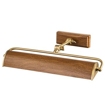 Elstead Lighting Winchfield WINCHFIELD-PLM-AB-OAK kinkiet 2x40W/E14 IP20