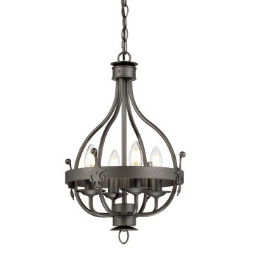 Elstead Lighting WINDSOR WINDSOR4 GR żyrandol 4x60W/E14 