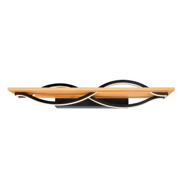 Italux Conato WL-23848-30W-BK-GD kinkiet 2x14W/LED 3000K IP20