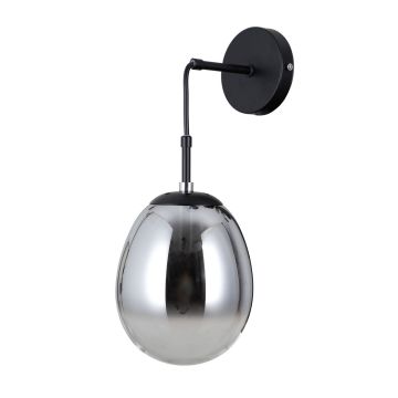 Italux Meolo WL-40825-1-BK kinkiet 1x40W/E14 IP20