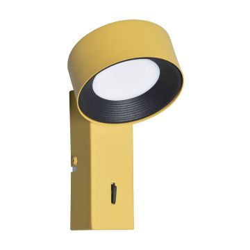 Italux Otal WL-47390-1-YLL kinkiet 1x1.8W/LED 489lm 4000K IP20
