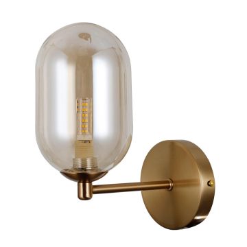 Italux Perano WL-4215-1-HBR kinkiet 1x5W/G9 IP20 